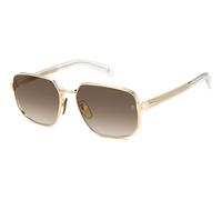 David Beckham DB 7121/G/S LOJ GOLD CRYSTAL 60/18/145 MAN Sunglasses