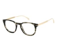 DAVID BECKHAM Man DB 7122 8GX Optical frames Acetate Gray horn Squared