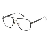 DAVID BECKHAM Man DB 7124 2M2 Optical frames Titanium Gold / Black Squared