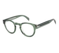 DAVID BECKHAM DB 7125 B59 Man Optical frames Acetate Green Round