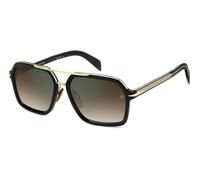 DAVID BECKHAM DB 7128/S 2M2 BLACK GOLD 58/18/150 MAN Sunglasses