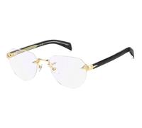 DAVID BECKHAM DB 7145 RHL/2Y Man Optical frames Metal Gold Blue Pilot Normal Mirror