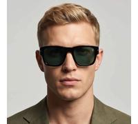 David Beckham DB7000/S Designer Sunglasses Mens Black Square Blue 52mm