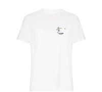 David Beckham England Badge Men's T-Shirt - White / L