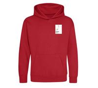 David Beckham England Icon Frame Kids Hoodie - Red / 3-4 years