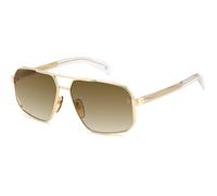 DAVID BECKHAM GAFAS Modelo: DB 7102-S C: GOLD CRYSTAL Eye size: 61_Bridge size: 14 - Polarized: No