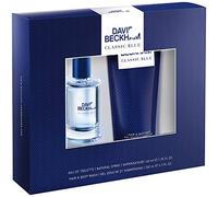 David Beckham Gift Set for Men Classic Blue Eau De Toilette and Shower Gel, 40/200ml