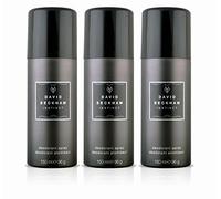 David Beckham Body Spray Deodorant Instinct – 150 ml (Pack of 3)