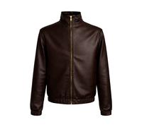 David Beckham Jacket - male - Franzese Collection - Leather Jackets - Brown - 4XL - Jackets 4XL