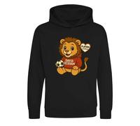 David Beckham Lion Logo Kids Hoodie - Black / 9-11 years