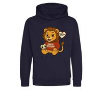 David Beckham Lion Logo Kids Hoodie - Navy / 4-5 years