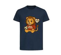 David Beckham Lion Logo Kids T-Shirt - Navy / XS Men