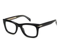 DAVID BECKHAM Man DAVID BECKHAM DB 7105 807 Optical frames Acetate Black Geometric