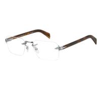 DAVID BECKHAM Man DB 7116 6LB Optical frames Metal Silver Squared