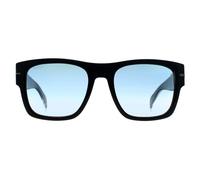 David Beckham Men's Square Black Blue Gradient DB 7000/S David Beckham Black One Size