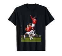 David Beckham Scholes Man Utd Goal 1998 Football World Cup T-Shirt
