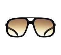 David Beckham Sunglasses DB 7101/S 2M2 HA Black Gold Brown Gradient