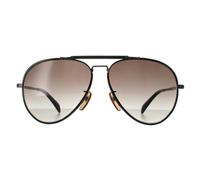 David Beckham Sunglasses DB7003/S KJ1 HA Dark Ruthenium Brown Gradient