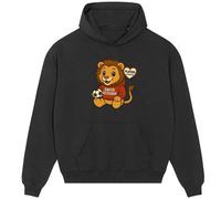 David Beckham Toy Lion Icon Men's Hoodie - Black / 2XL