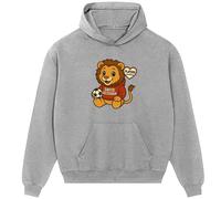 David Beckham Toy Lion Icon Men's Hoodie - Gray / M