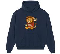 David Beckham Toy Lion Icon Men's Hoodie - Navy / 3XL