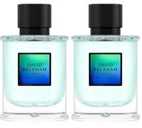 DAVID BECKHAM True Instinct - Eau de Parfum for Men - Woody & Ambery Fragrance with Notes of Pine Needle, Cedarwood and Vetiver - Long Lasting - 75ml (Pack of 2)