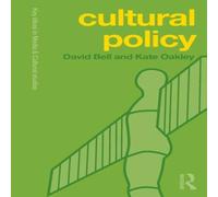 David Bell Cultural Policy Paperback Book David Bell Multicolor
