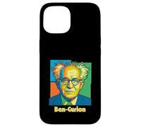 David Ben Gurion First Prime Minister of Israel Retro Cool Case for iPhone 15