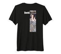 David Bowie_020_Back Printed Premium T-Shirt