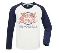 DAVID BOWIE - 1978 World Tou - Clothing - X Large - New Baseball Shirt - H600z