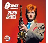 David Bowie 2026 Icon Calendar David Bowie Multicolor
