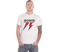 David Bowie 75th Flash Logo T Shirt - XL