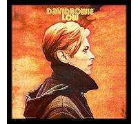 David Bowie ACPPR48153 Low 12" Album Cover Framed Print, MDF, Multi-Colour, 32 x 32 x 1.5 cm