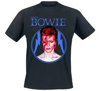 David Bowie Aladdin Circle T-shirt black 4XL