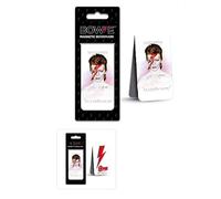 David Bowie Aladdin Sane Magnetic Bookmark 15.5cm x 6cm, Official Music Reading Gift