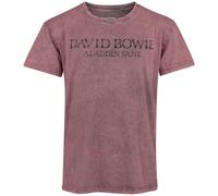 David Bowie Aladdin Sane T-shirt coral M