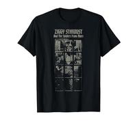 David Bowie - and The Spiders from Mars Faded T-Shirt, Men, Black, 4X-Large