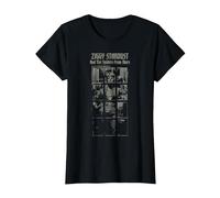 David Bowie - and The Spiders from Mars Faded T-Shirt, Women, Black, Medium