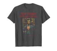 David Bowie - and The Spiders from Mars T-Shirt, Men, Dark Heather Grey, 6X-Large