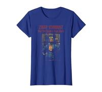 David Bowie - and The Spiders from Mars T-Shirt, Women, Royal Blue, Large