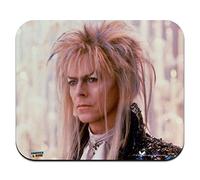 David Bowie As Jareth From The Labyrinth Candles Background Low Profile Thin Mouse Pad Mousepad