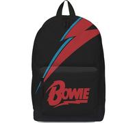 David Bowie Backpack Lightning Flash Logo new Official Rocksax Black