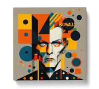 David Bowie Bauhaus Canvas Wall Art Print 20x20 Inch