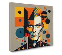 David Bowie Bauhaus Canvas Wall Art Print 20x20 Inch