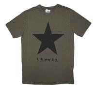 David Bowie Blackstar Limited Edition 999 Only Premium Wash T Shirt XXL Green