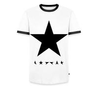 David Bowie Blackstar Men's Ringer Shirt