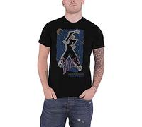 David Bowie BOWTS37MB04 T-Shirt, Black, X-Large