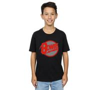David Bowie Boy's Diamond Dogs T-Shirt in Black | Size: 7-8 Years David Bowie Black 7-8 Years