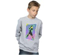David Bowie Boy's Moonlight Dance Sweatshirt in Grey | Size: 12-13 Years David Bowie Grey 12-13 Years