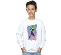 Absolute Cult David Bowie Boys Moonlight Dance Sweatshirt White 12-13 Years